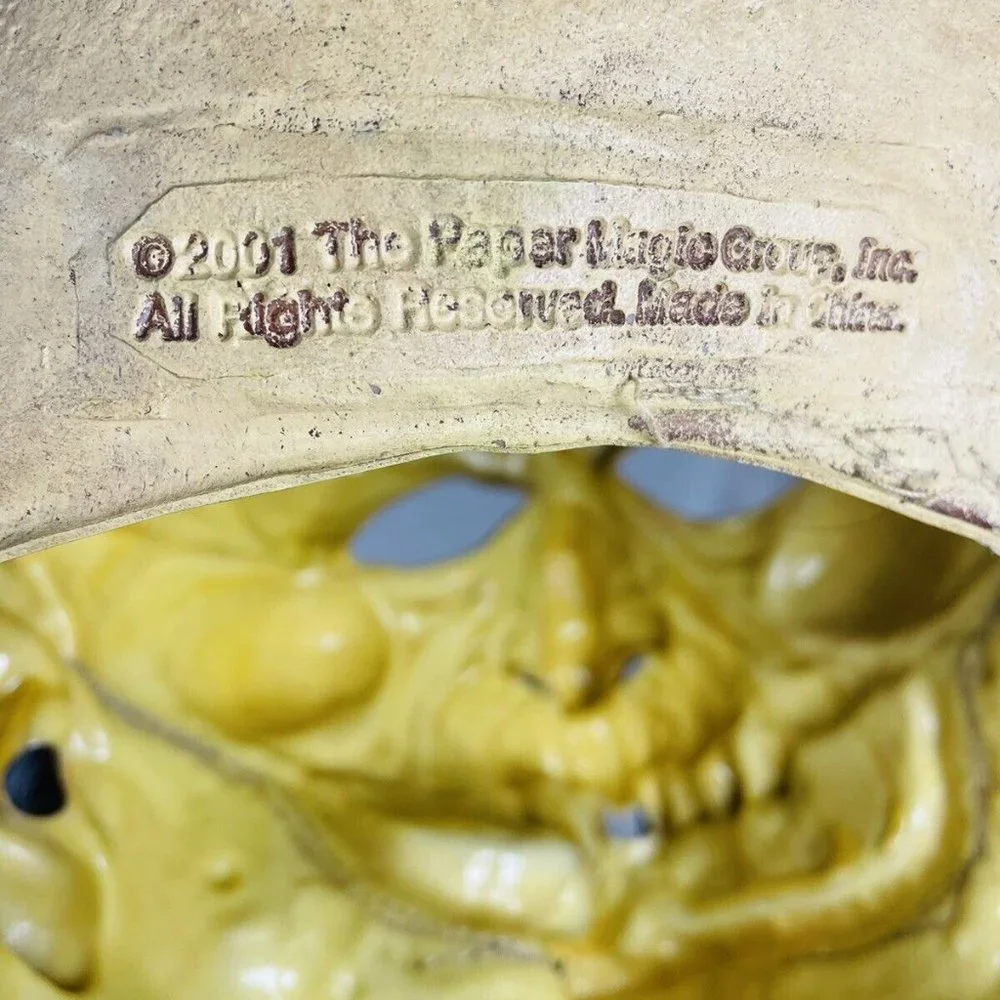 Vintage 2001 The Paper Magic Group Halloween Rubber Mask Hillbilly - Picture 9 of 10